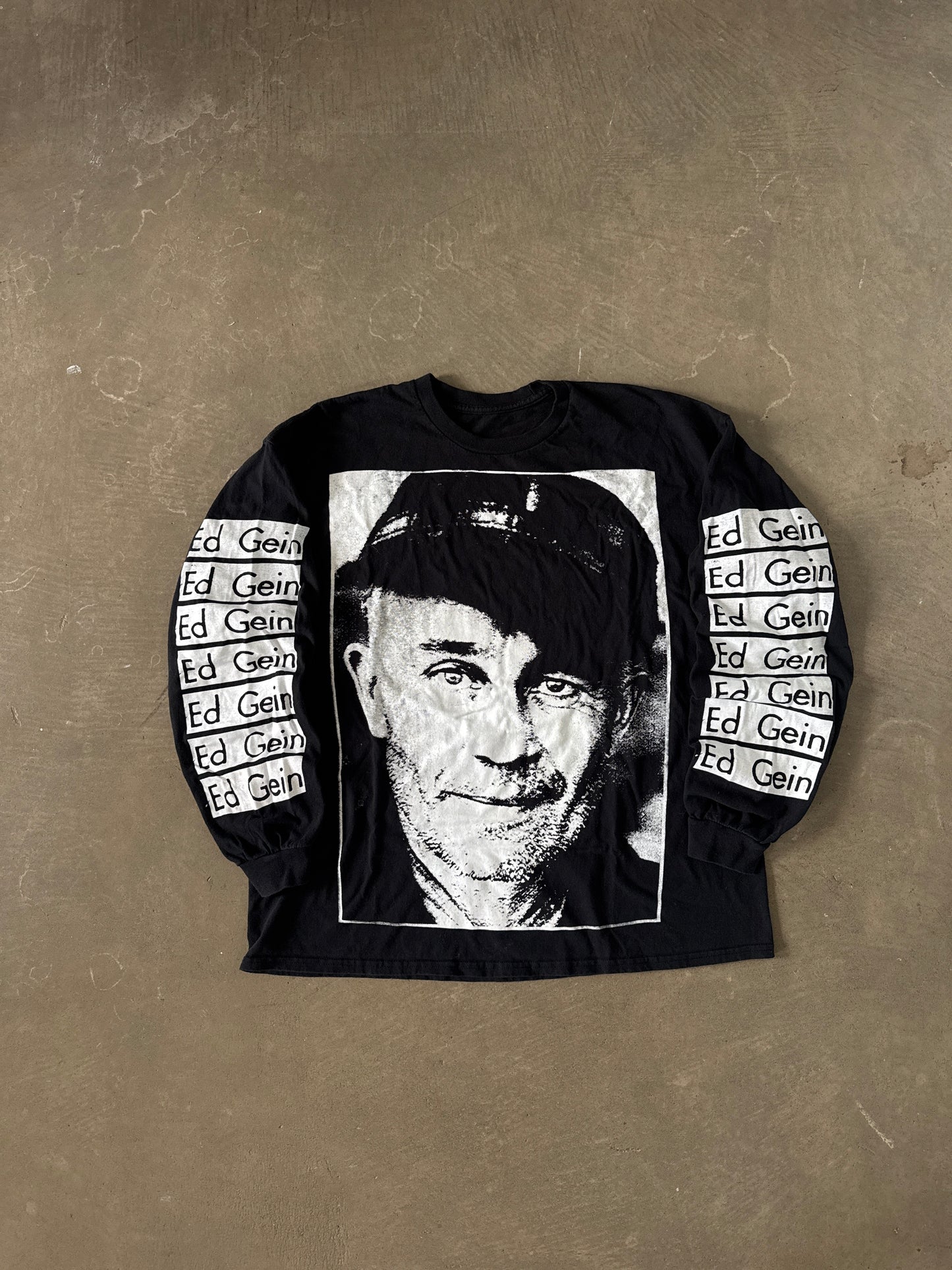 Vintage Ed Gein All Over Print Long Sleeve