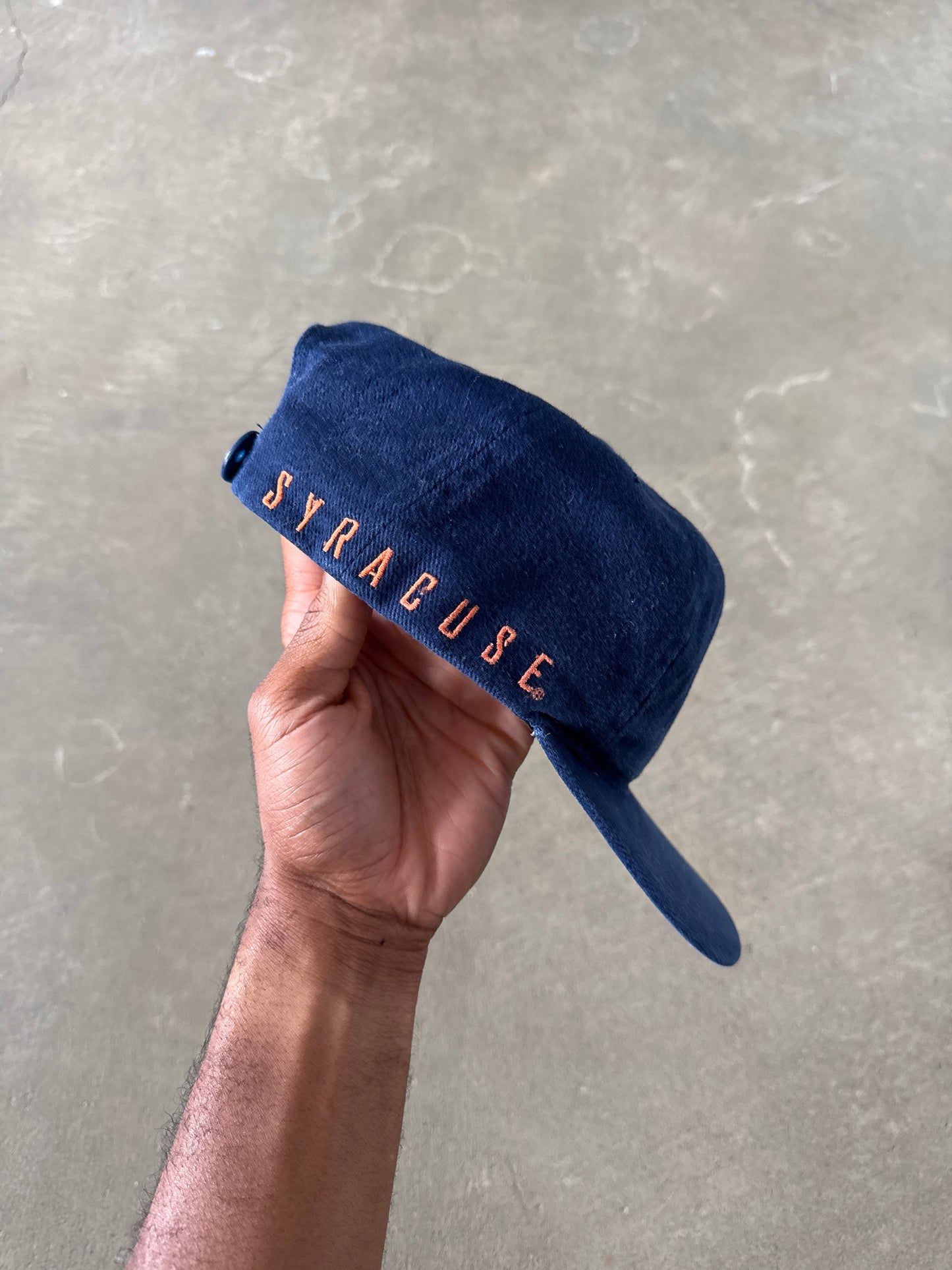 Vintage Nike Syracuse University Orange Man Snapback Hat