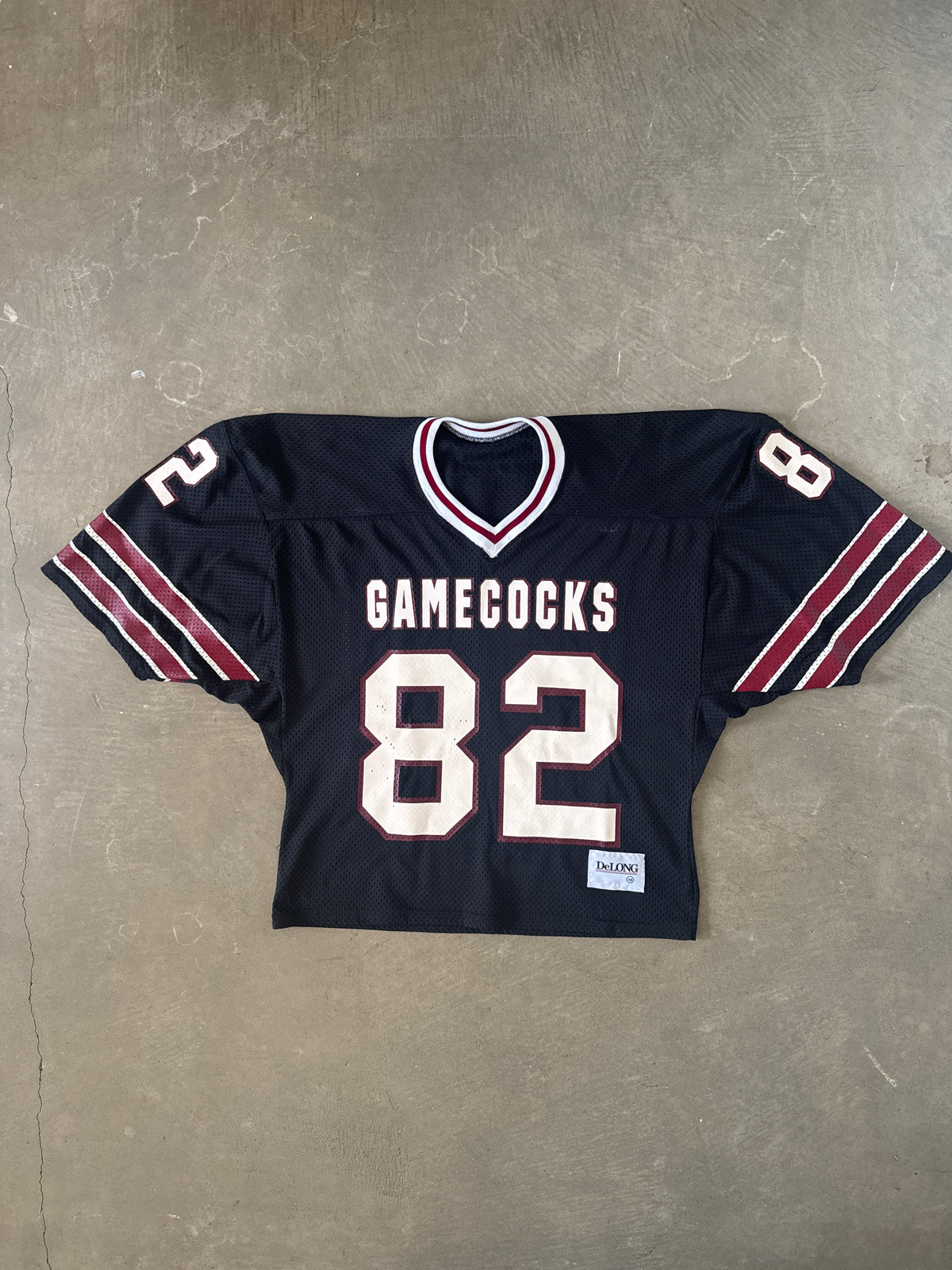 Vintage 80s DeLong University Of South Carolina Gamecocks Tatum Football Jersey