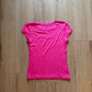 Y2K Women’s Bebe Bedazzled Logo Pink Tee