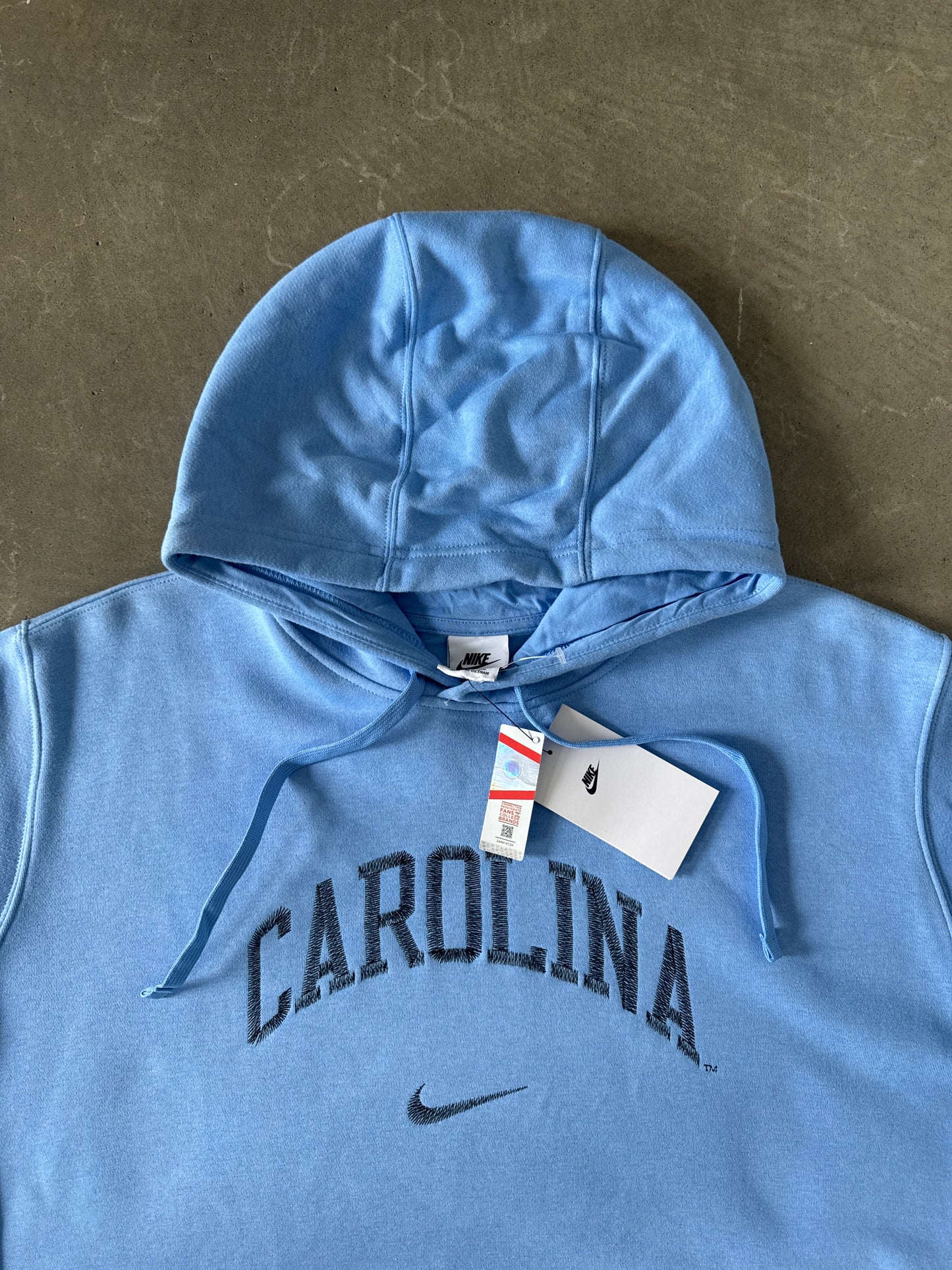 Nike University Of South Carolina Tarheels Center Swoosh Logo Hoodie
