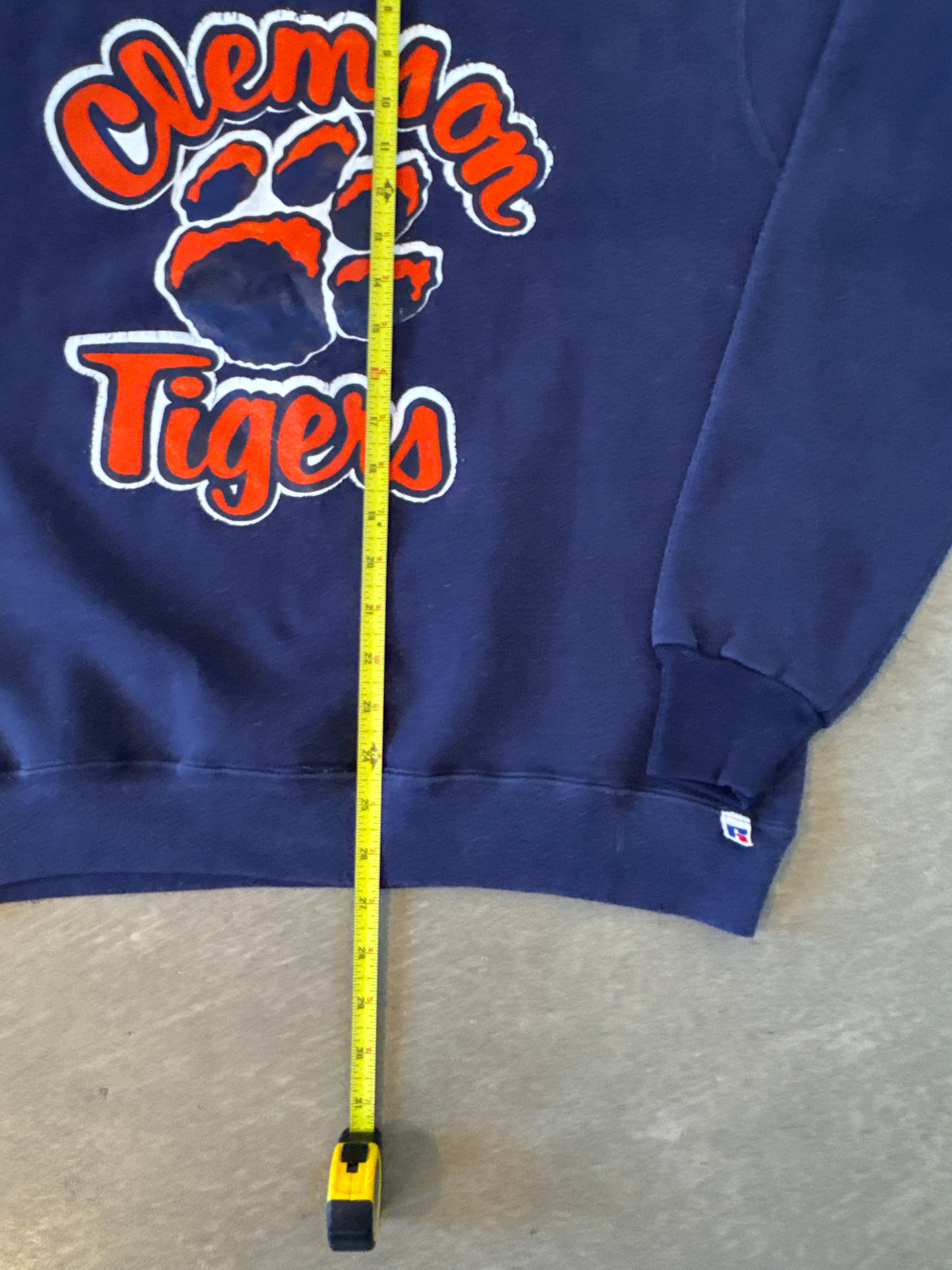 Vintage 90s Russell Athletic Clemson University Tigers Sweatshirt