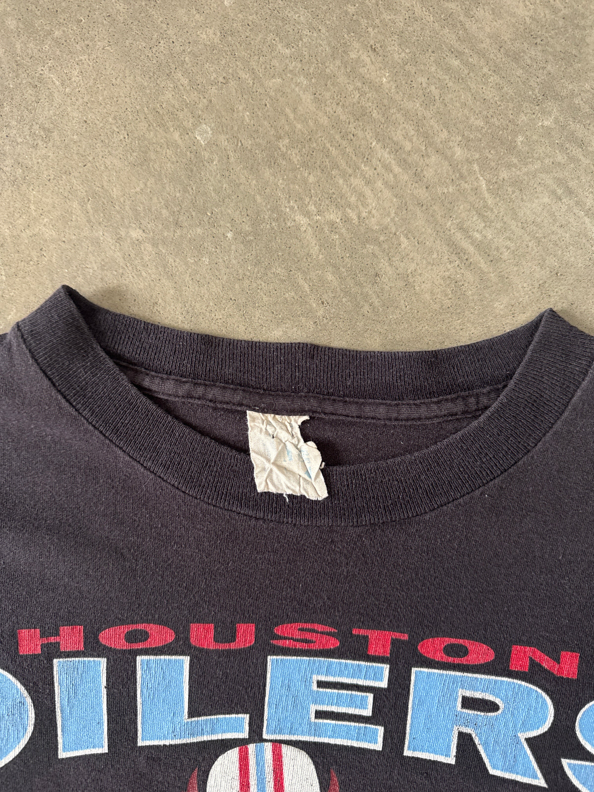 Vintage 1992 Houston Oilers NFL Taz Looney Tunes Tee