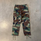 Vintage Military Camo Cargo Pants