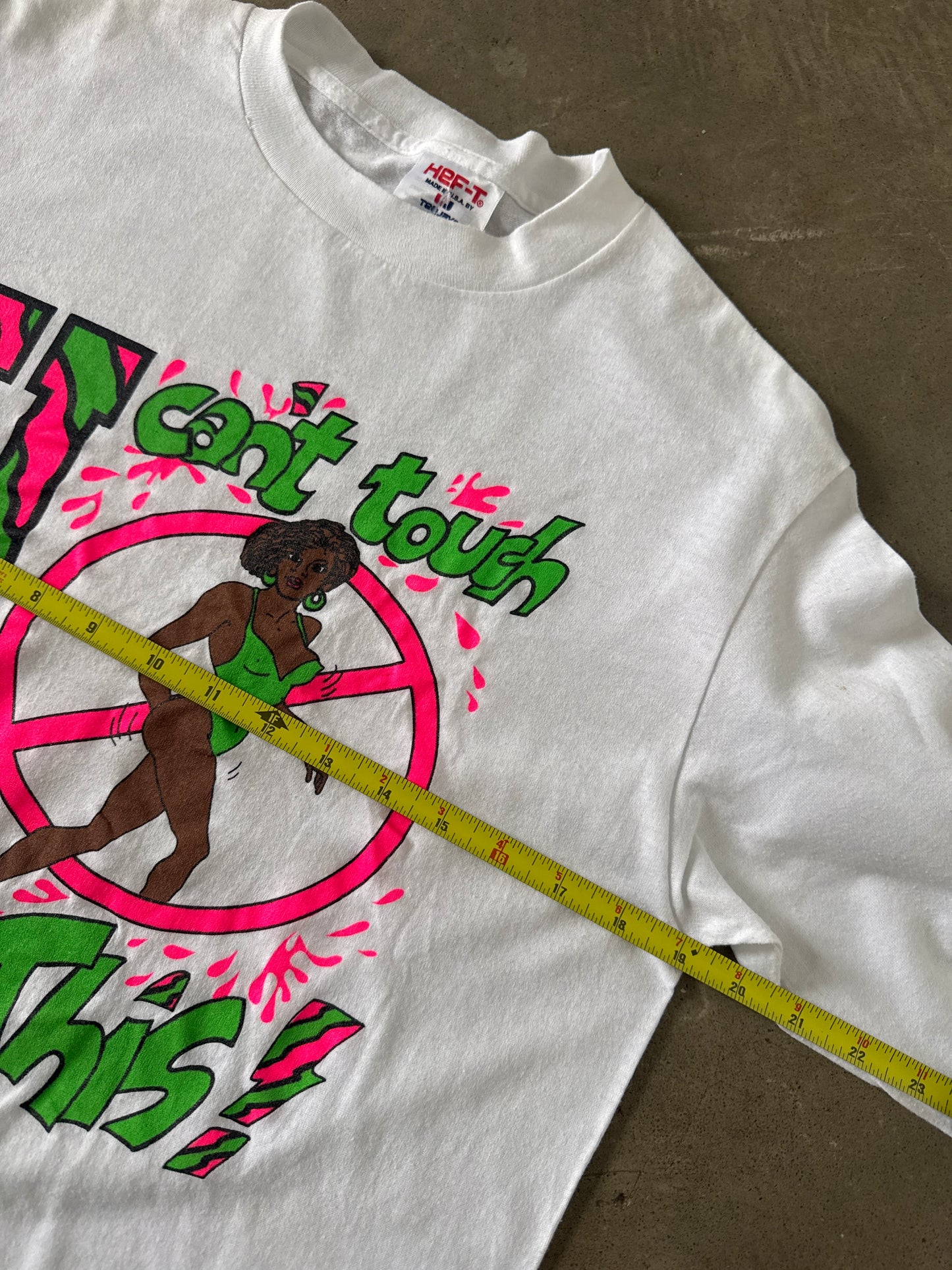 Vintage 90s Black Bart Simpson U Can’t Touch This Tee