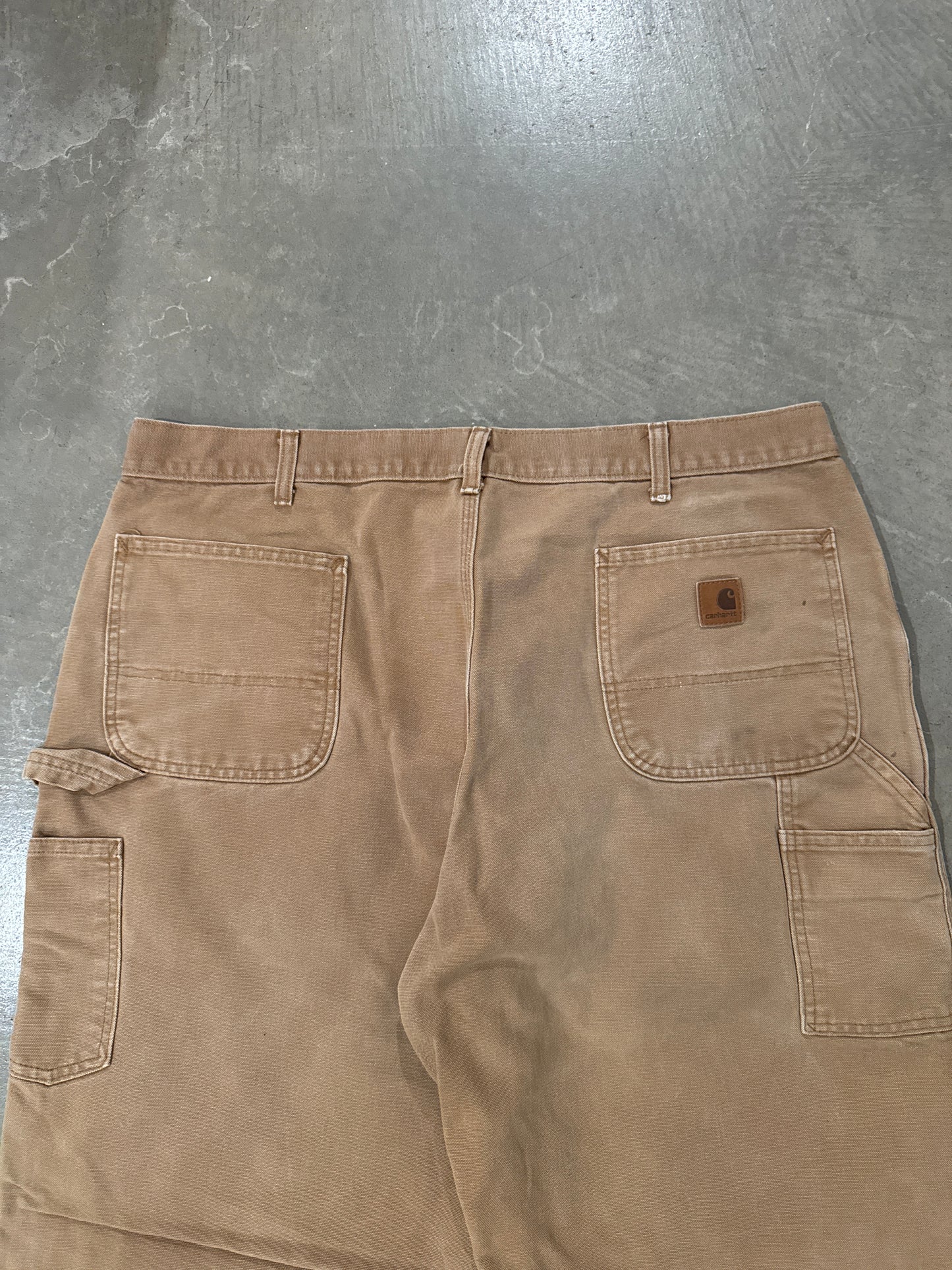 Vintage Carhartt Dungaree Fit Faded Tan Carpenter Pants