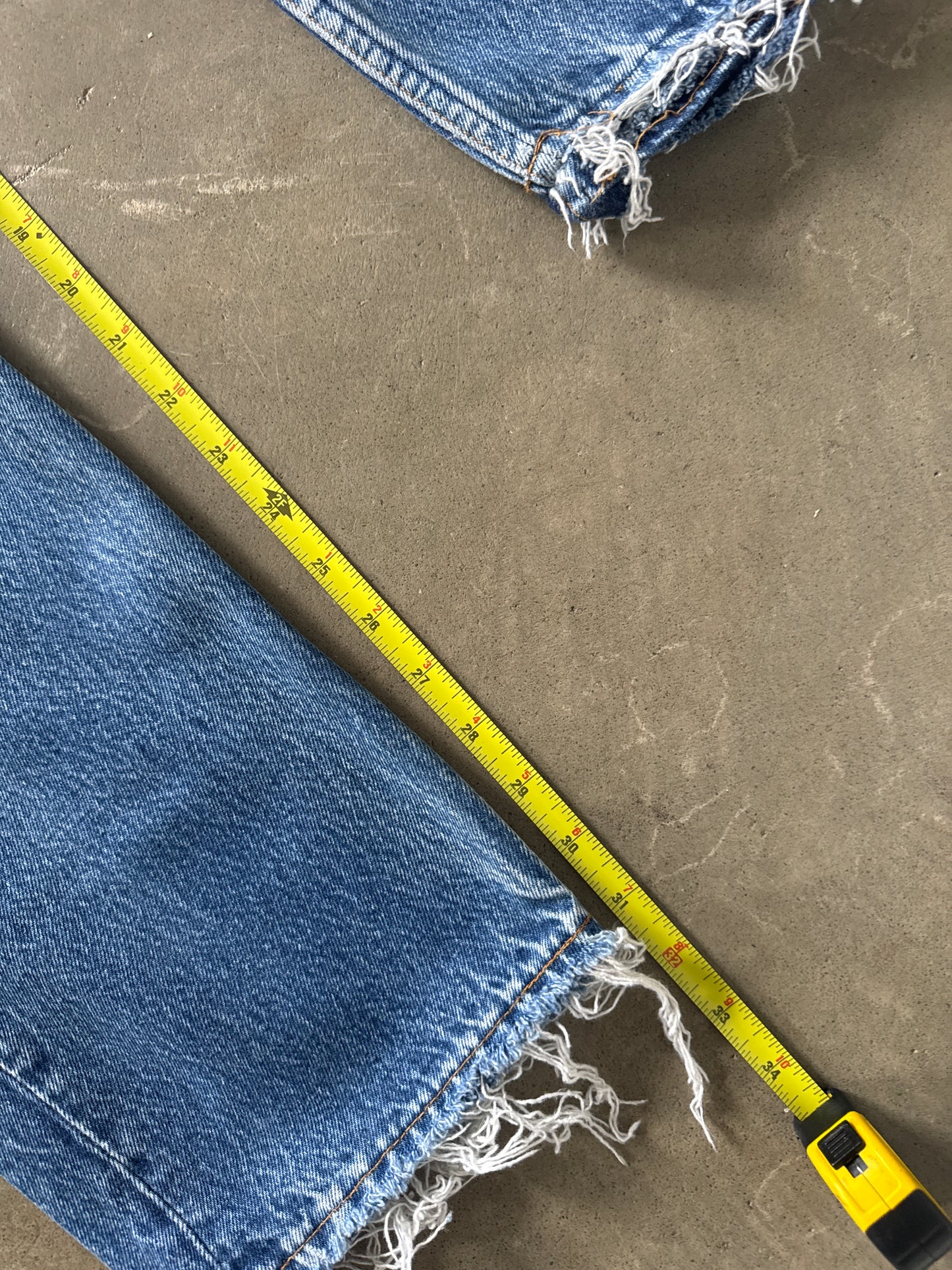 Vintage Levi’s 501 Distressed Denim Jeans