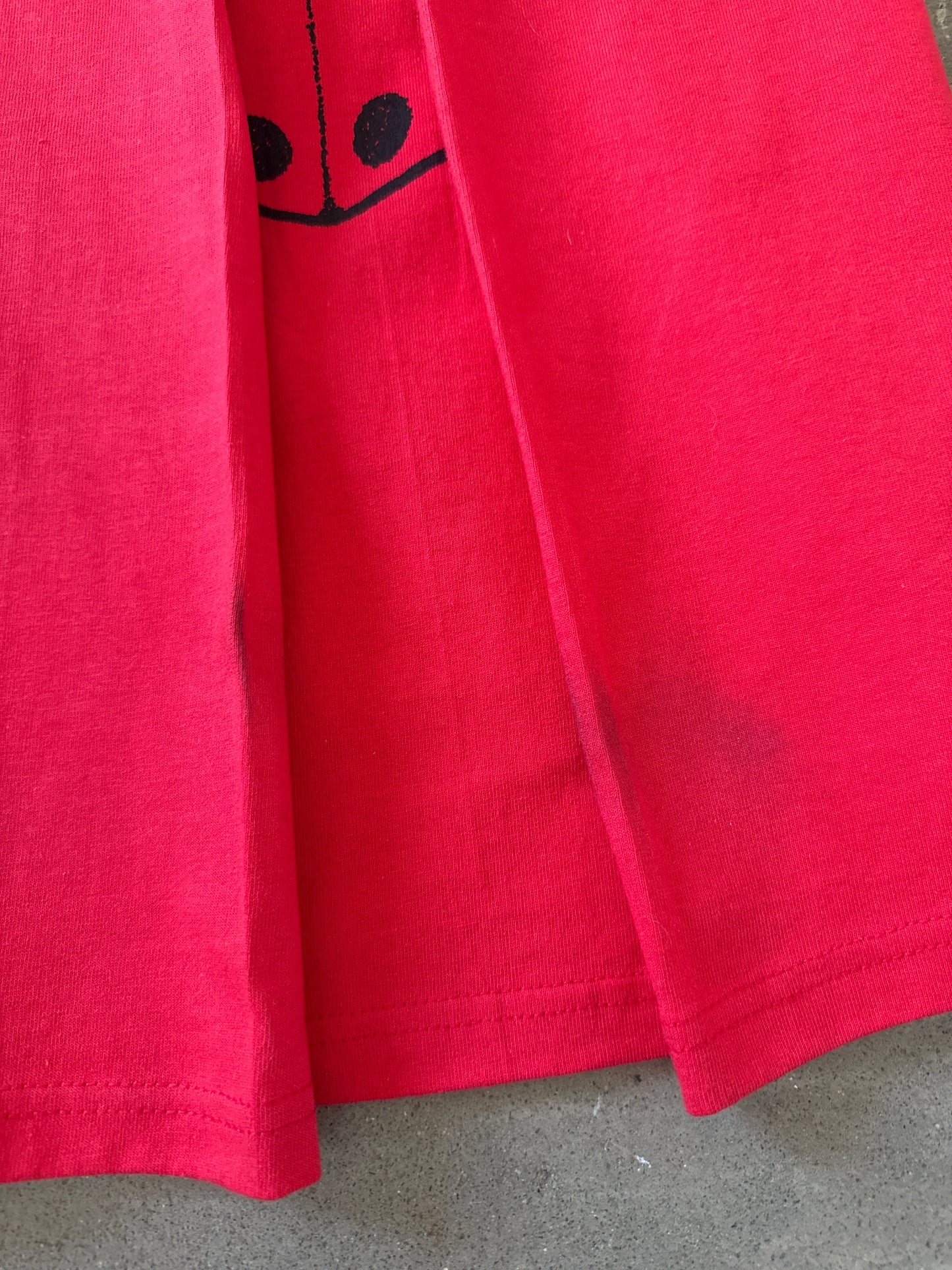 Stussy Fire Dice Red Tee