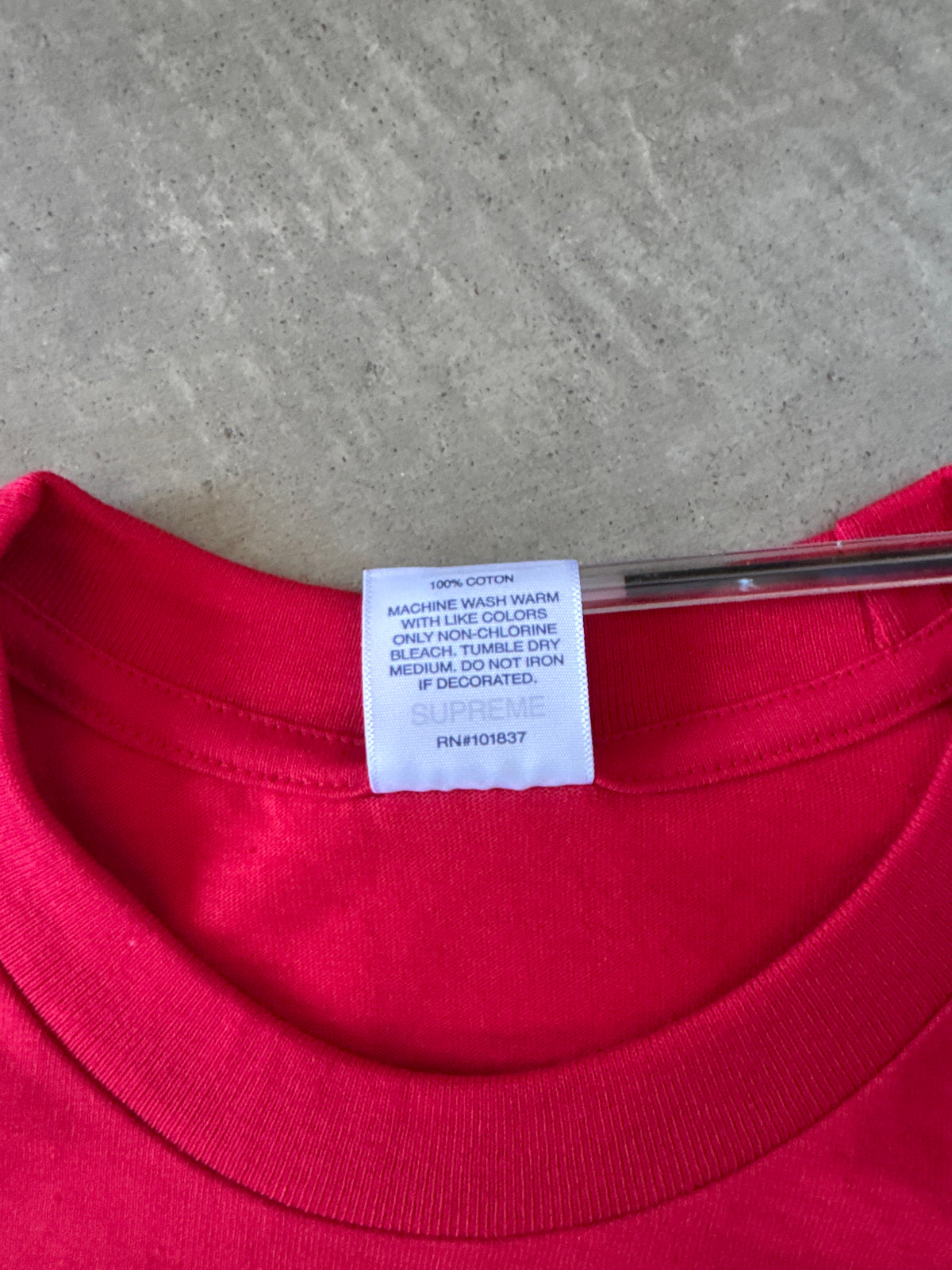 Supreme Sun Red Tee (FW20)