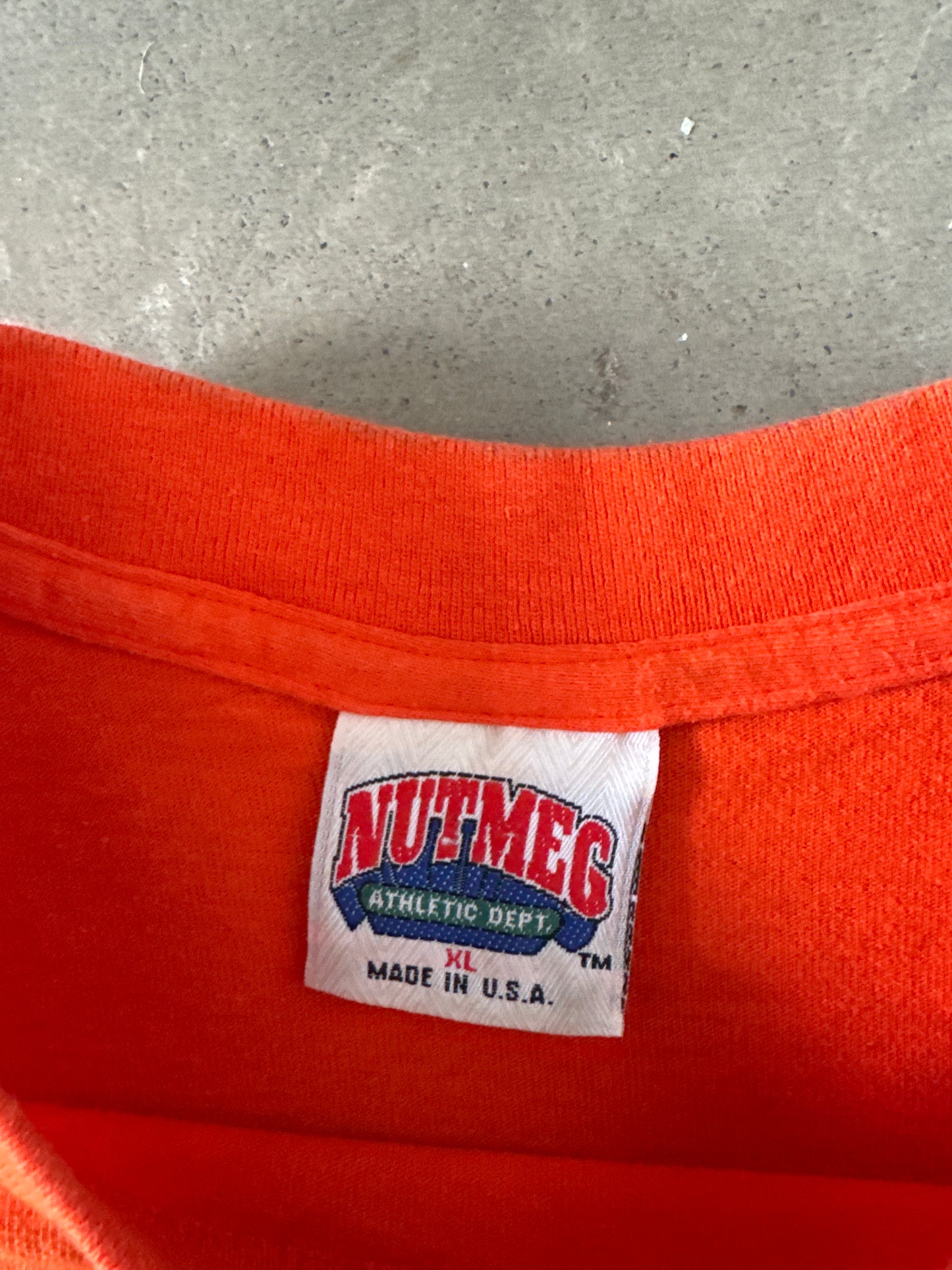 Vintage 90s Nutmeg Clemson University Tigers Tee