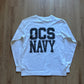 Vintage United States Navy OCS Navy Long Sleeve Tee