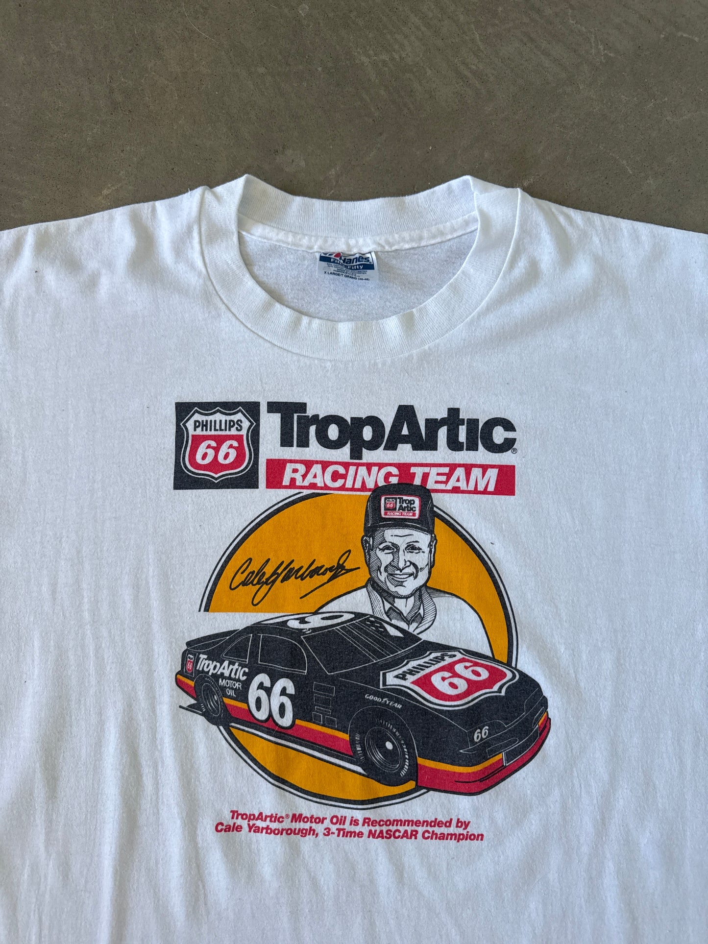 VINTAGE NASCAR TROP ARTIC RACING TEAM CALE YARBOROUGH TEE
