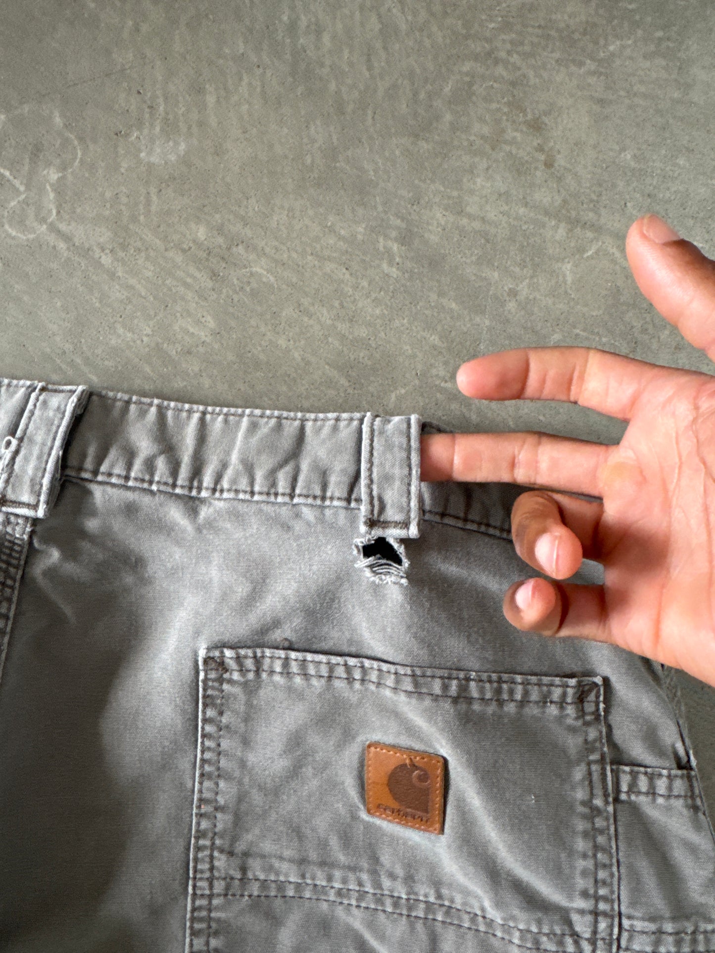 Vintage Carhartt Loose Original Fit Dark Tak Carpenter Pants