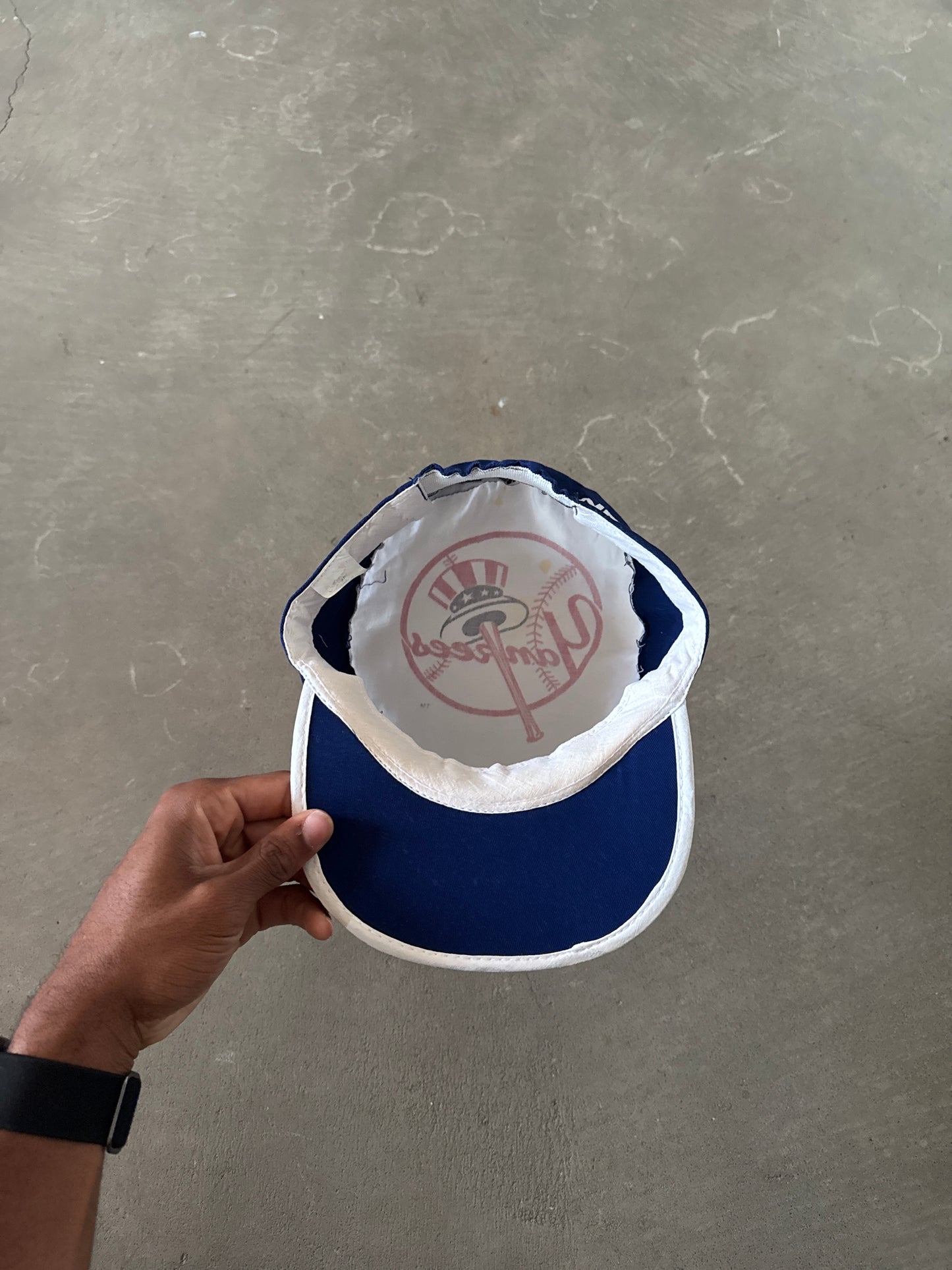 Vintage 80s Twins New York Yankees Painters Hat