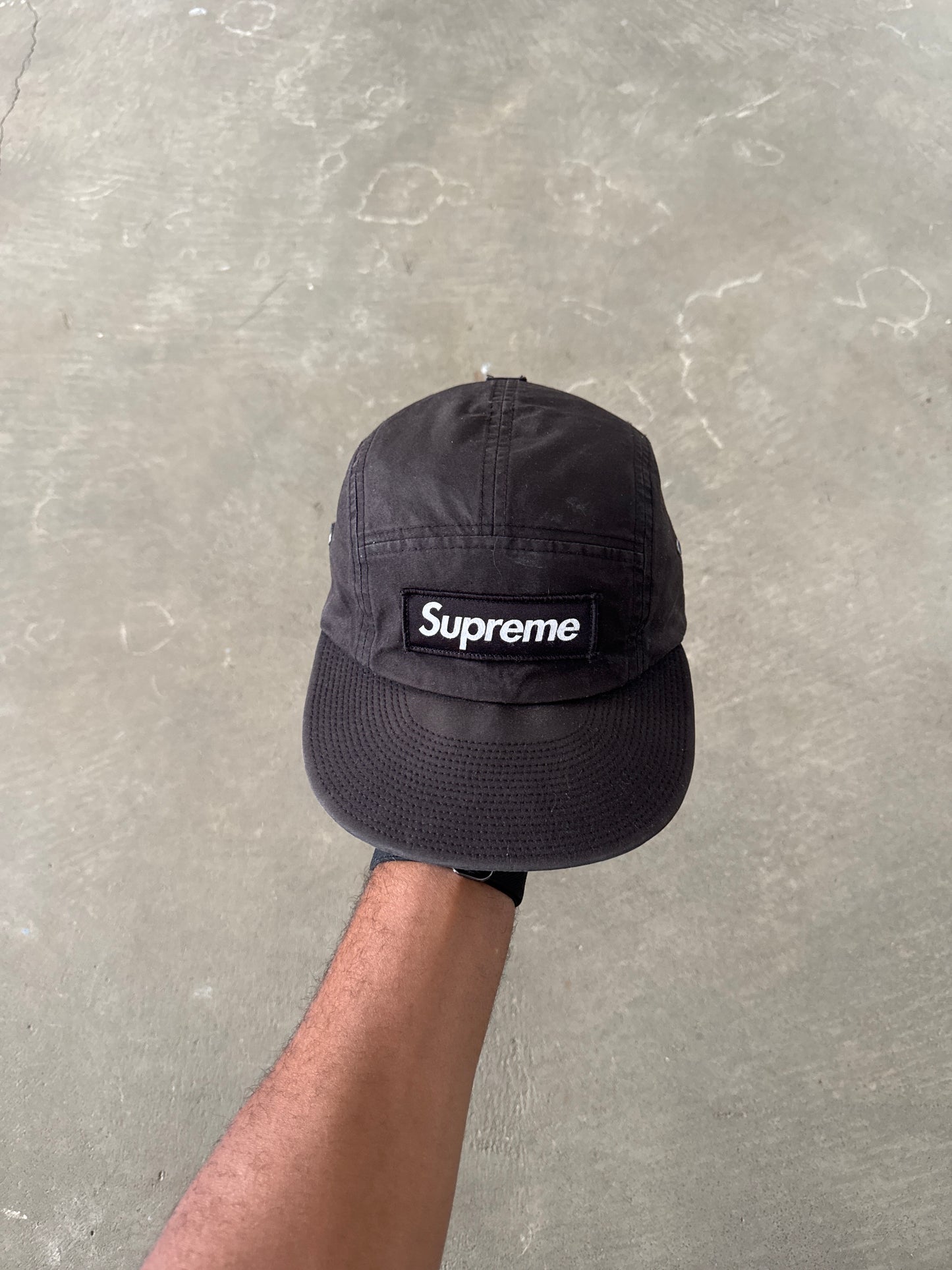 Supreme Waxed Cotton Camp Cap (FW23)