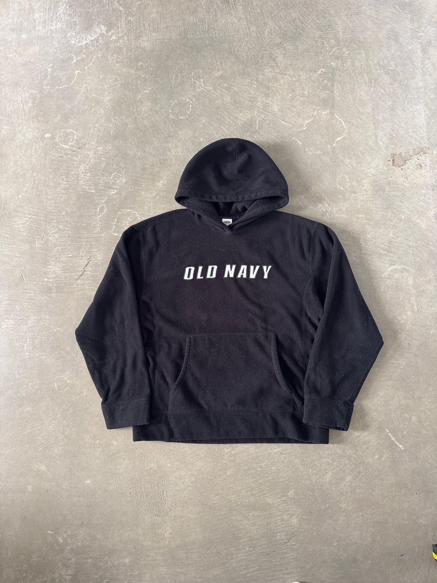 Vintage Old Navy Fleece Logo Hoodie