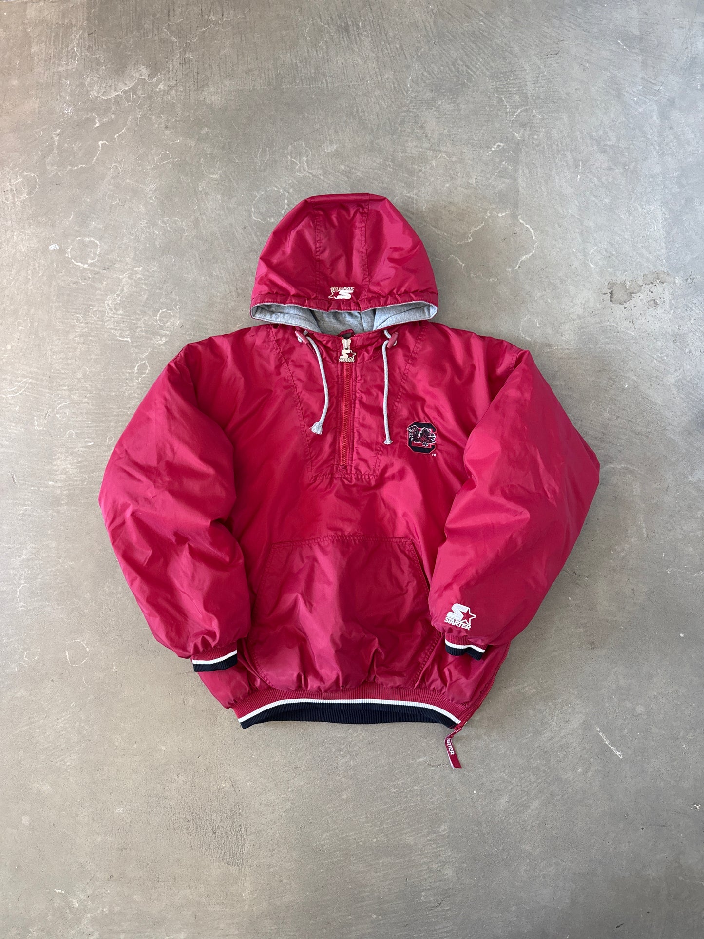 Vintage 90s Starter University Of South Carolina Gamecocks Puffer Jacket