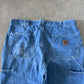 Vintage Carhartt Dungaree Fit Distressed Denim Jeans