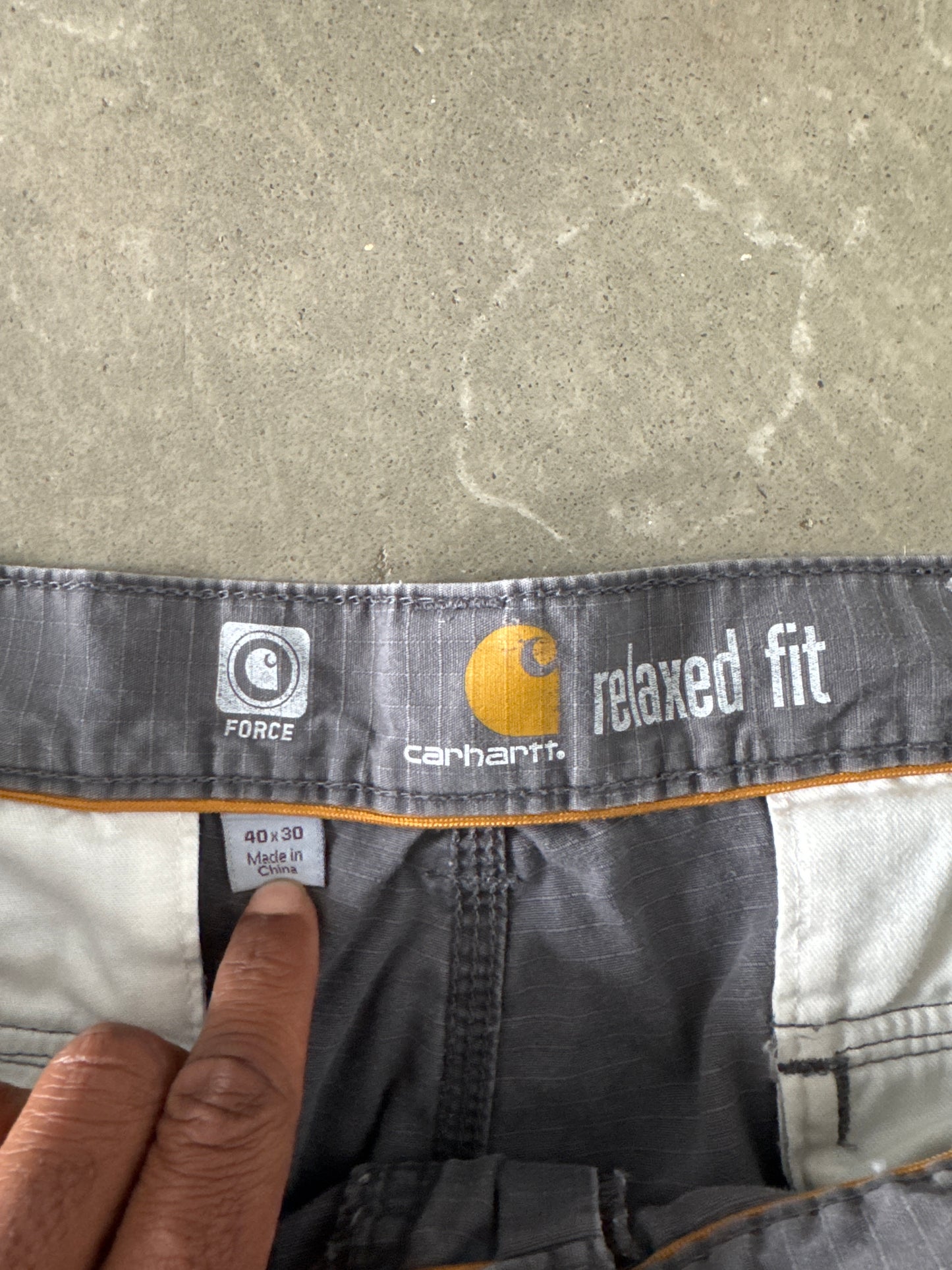 Carhartt Relaxed Fit Grey Cargo Pants