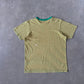 Supreme Multi Stripe Yellow Green Tee