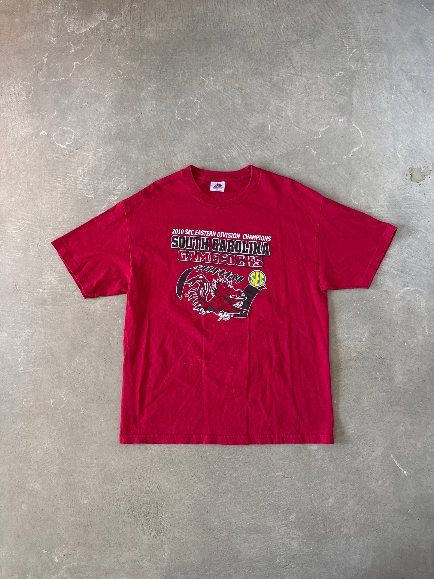 2010 University Of South Carolina Gamecocks Eastern Division Champions Tee