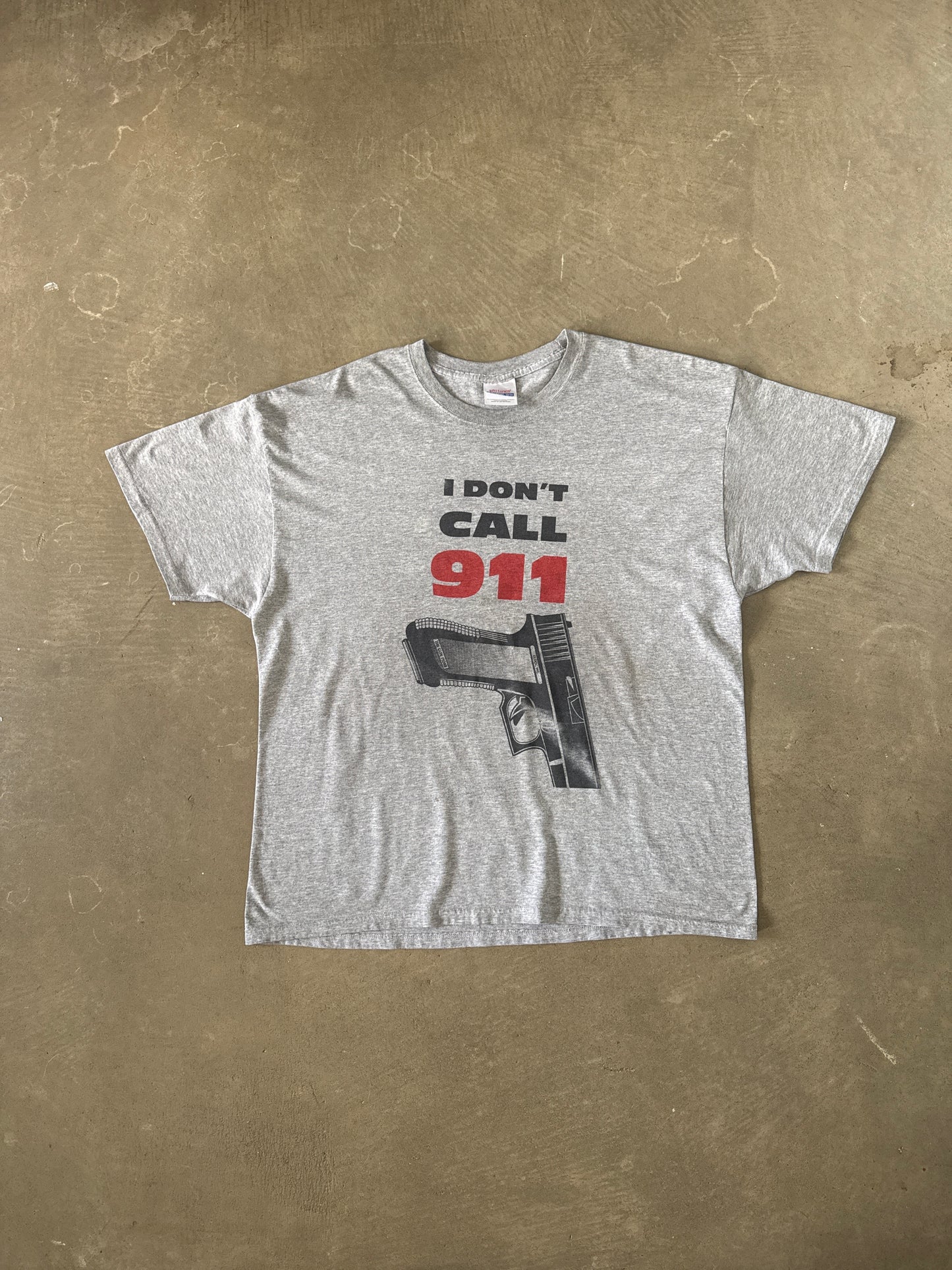 Vintage I Don’t Call 911 Parody Tee