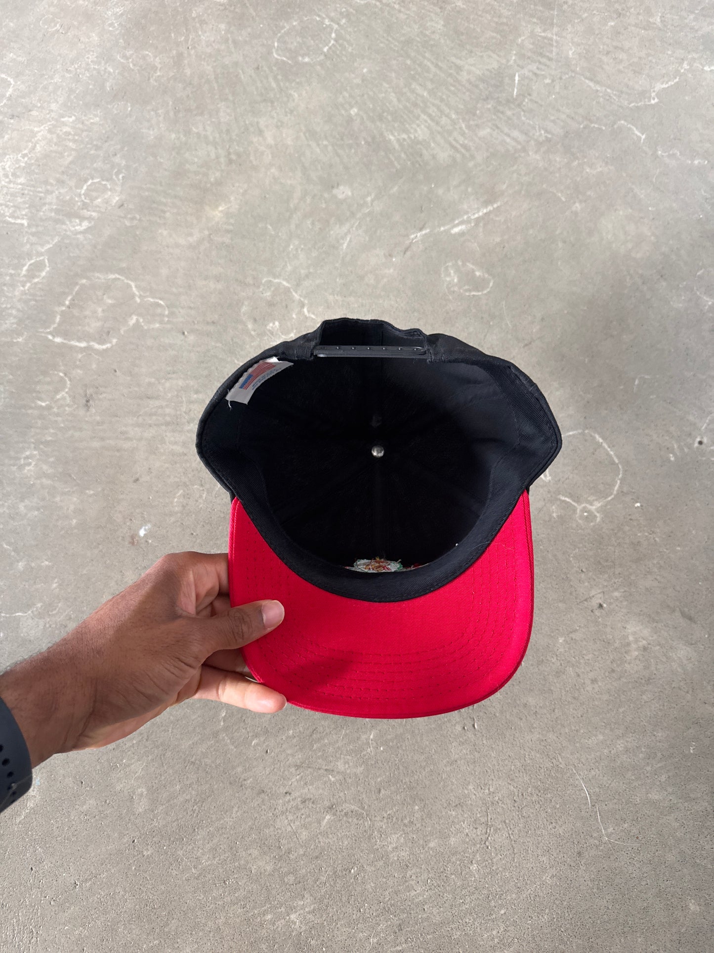 Vintage 90s Budweiser Classic America Lager Snapback Hat