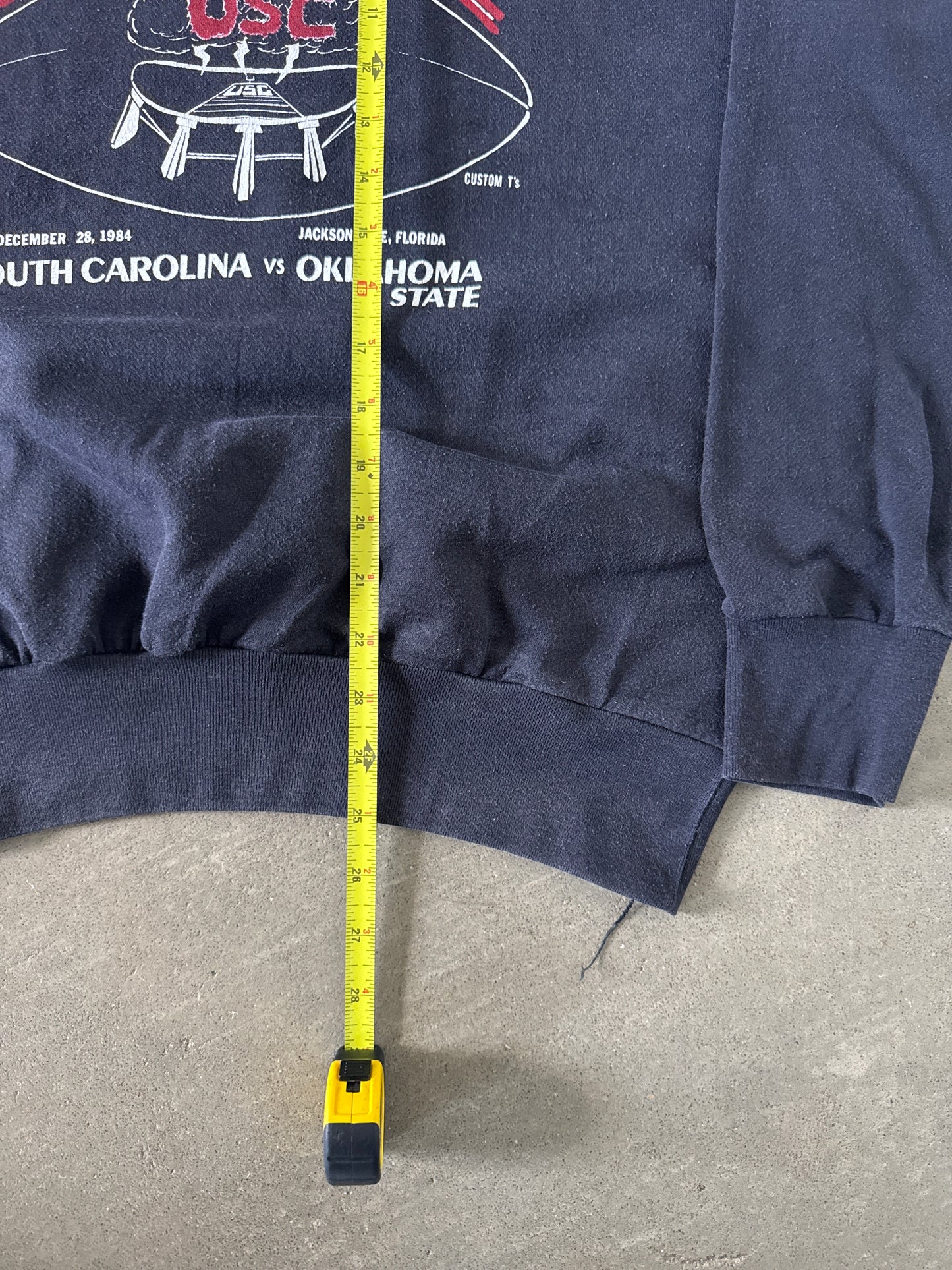 Vintage 1984 Gator Bowl University Of South Carolina Gamecocks Sweatshirt