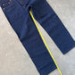 Evisu Embroidered Japanese Art Salvage Denim Jeans