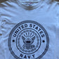 Vintage United States Navy OCS Navy Long Sleeve Tee