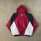 Vintage 90s University Of South Carolina Gamecocks Hooded Windbreaker Jacket