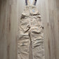 Vintage Carhartt Tan Double Knee Overall Pants