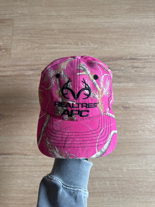 Real Tree Pink Camo Strapback Hat