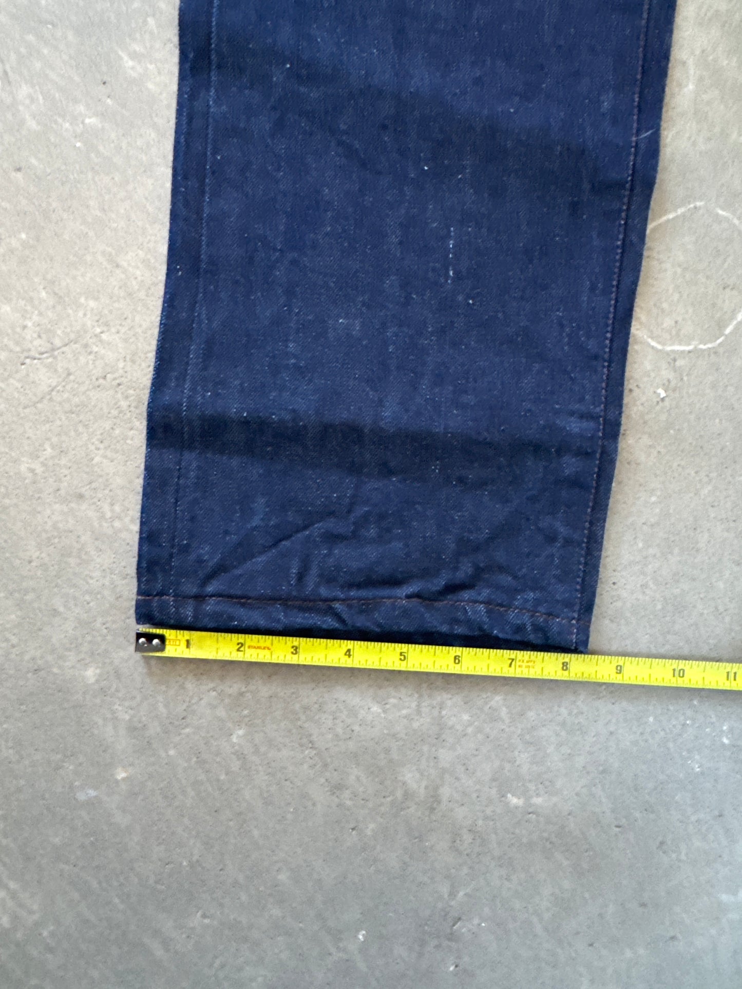 Evisu Embroidered Japanese Art Salvage Denim Jeans