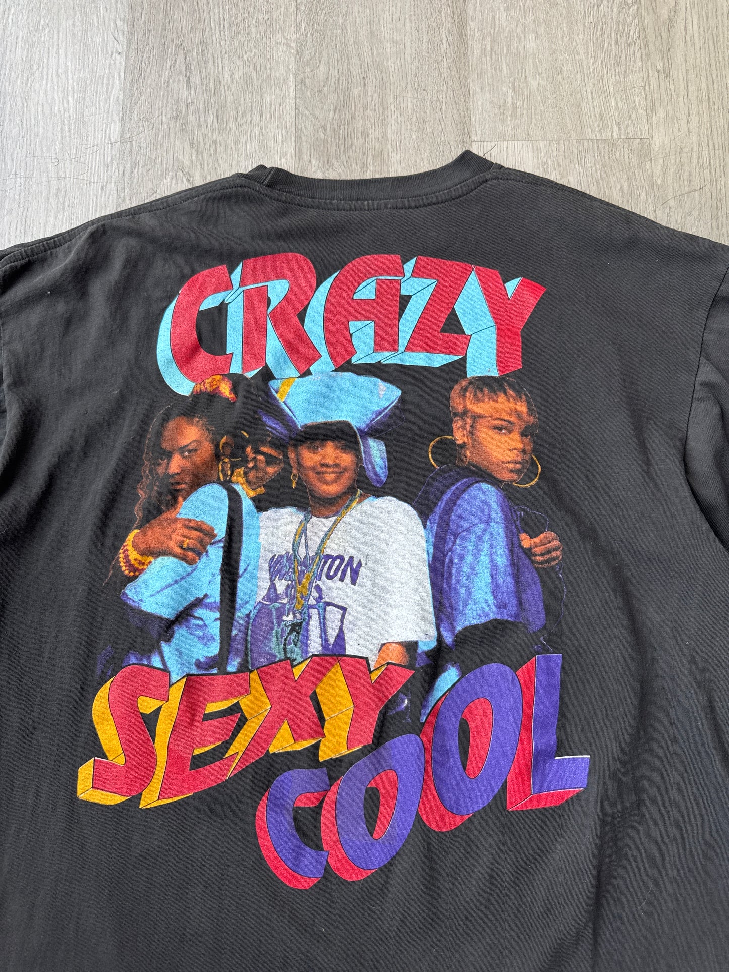 Vintage 1995 TLC Creep Crazy Sexy Cool Rap Tee
