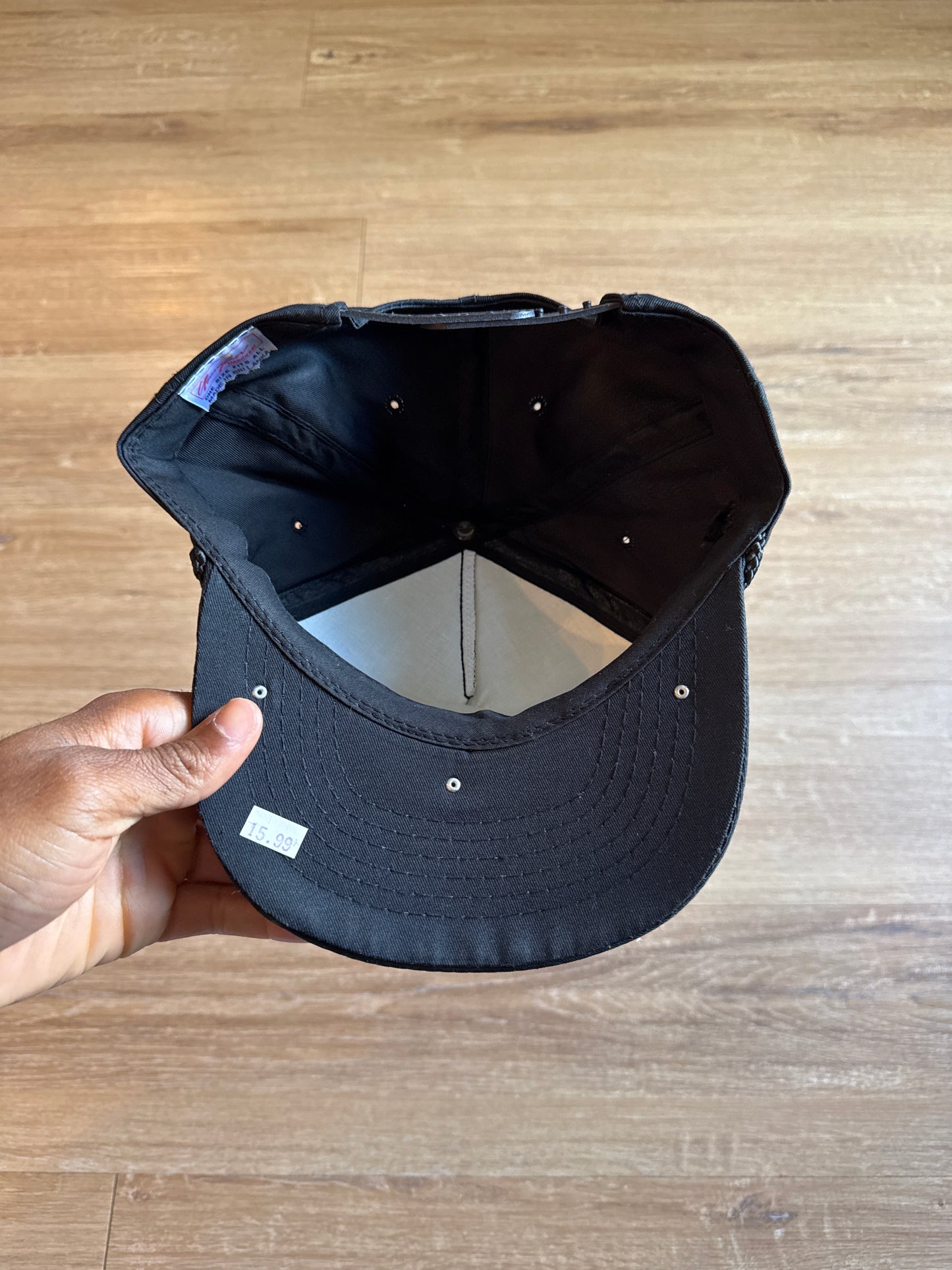 Vintage 90s Nasty Boy Metal Plate Snapback Hat