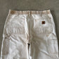 Vintage Carhartt Distressed Tan Carpenter Pants
