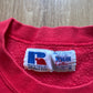 Vintage 90s Russell Athletic Faded Red Logo Sweatshirt