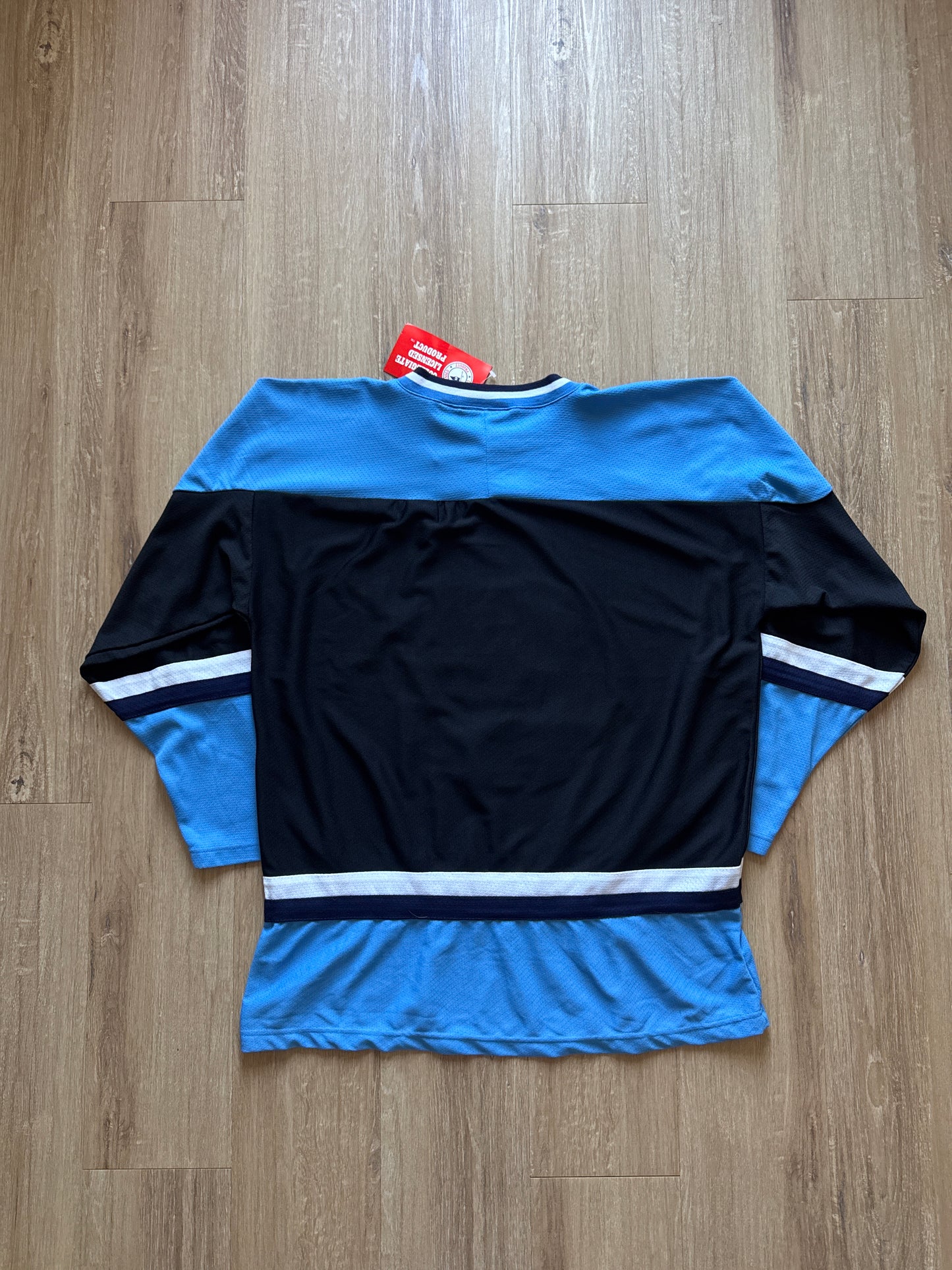 Vintage 90s City Boy Collegiate Sportswear University Of North Carolina At Chapel Hill Tar Heels Hockey Jersey