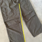 Vintage Y2K Ying Yang Baggy Olive Green Hiking Pants