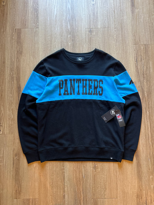 47 Brand Carolina Panthers Logo Sweatshirt