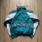 Vintage 90s Bike Hidden Hood Windbreaker Jacket