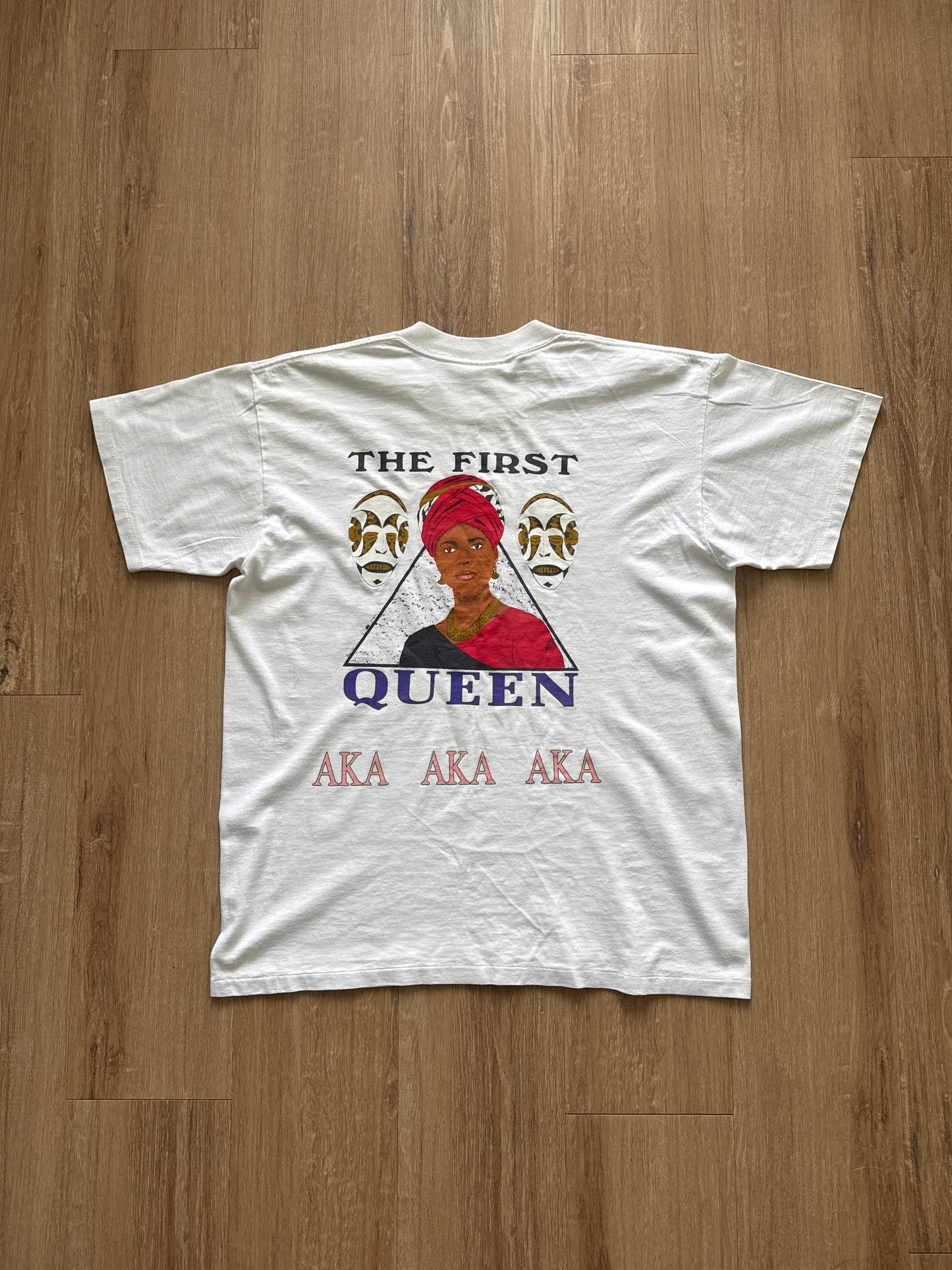 Vintage Alpha Kappa Alpha AKA The First Queen Tee