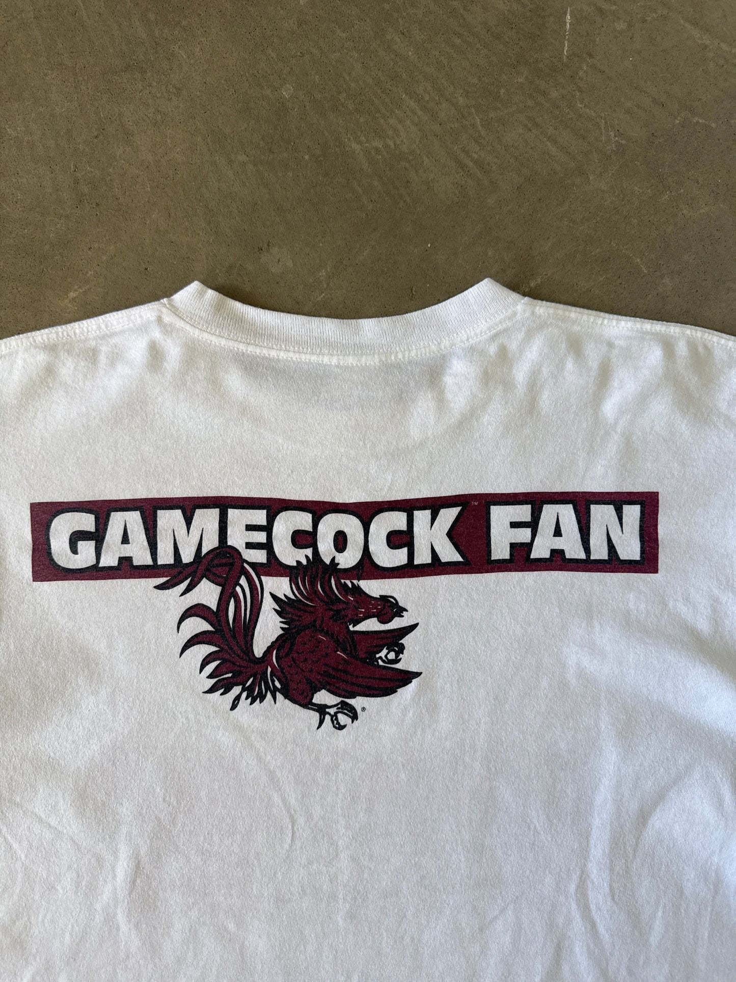 Vintage 2001 University Of South Carolina Gamecocks Football Fans Tee