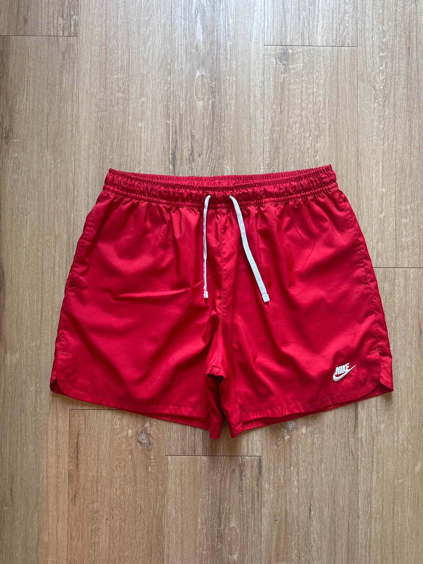 Nike Red Logo Shorts