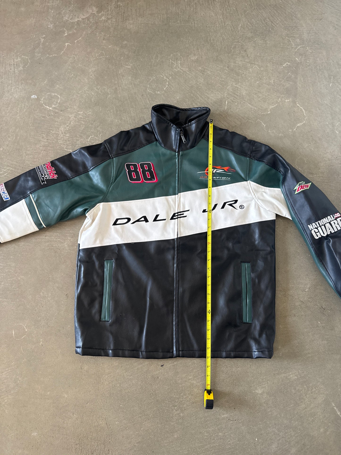 Vintage Nascar Dale Earnhardt Jr. Hendrick Motorsports #88 Leather Jacket