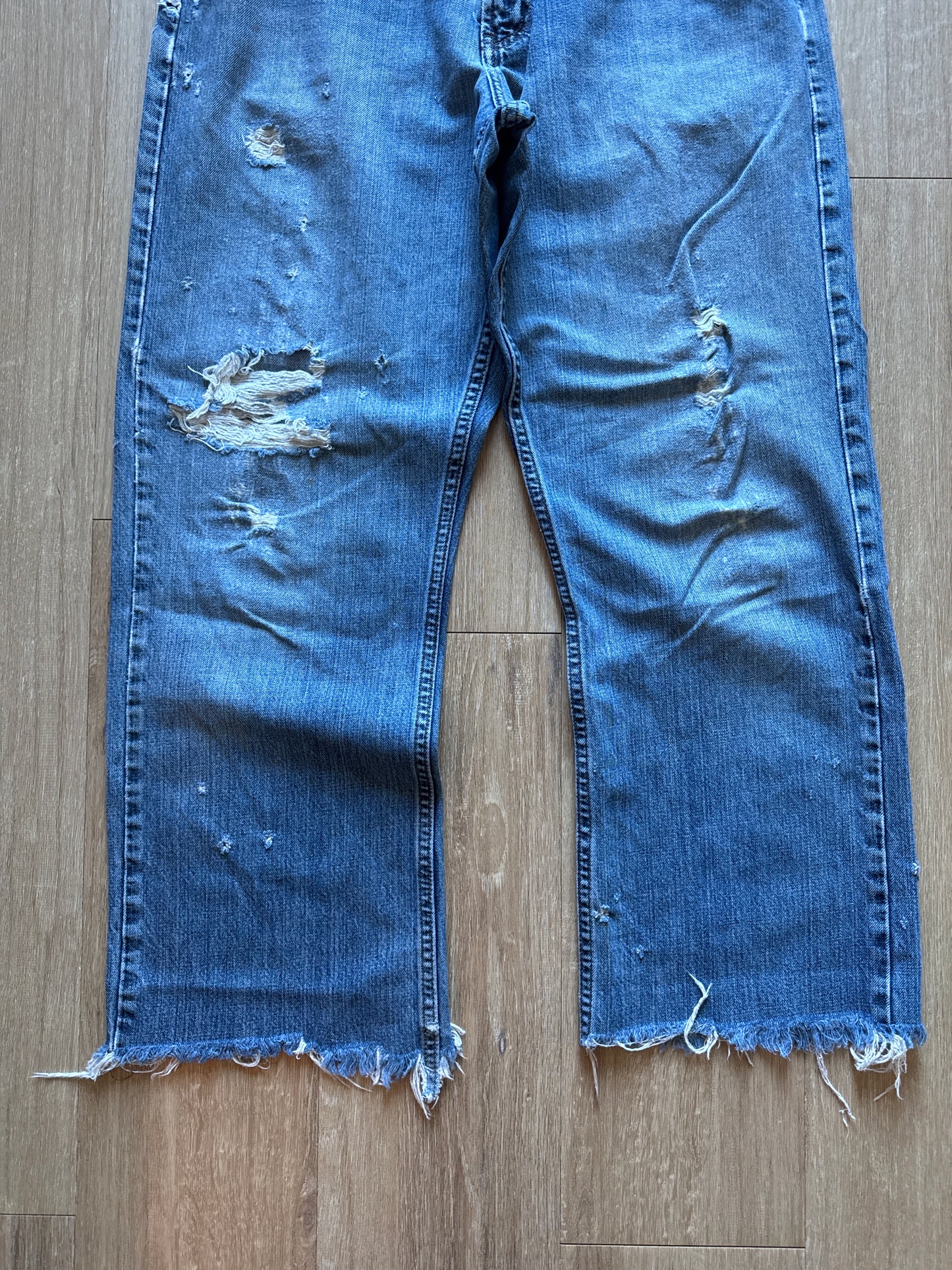 Vintage Old Navy Denim Distressed Denim Jeans