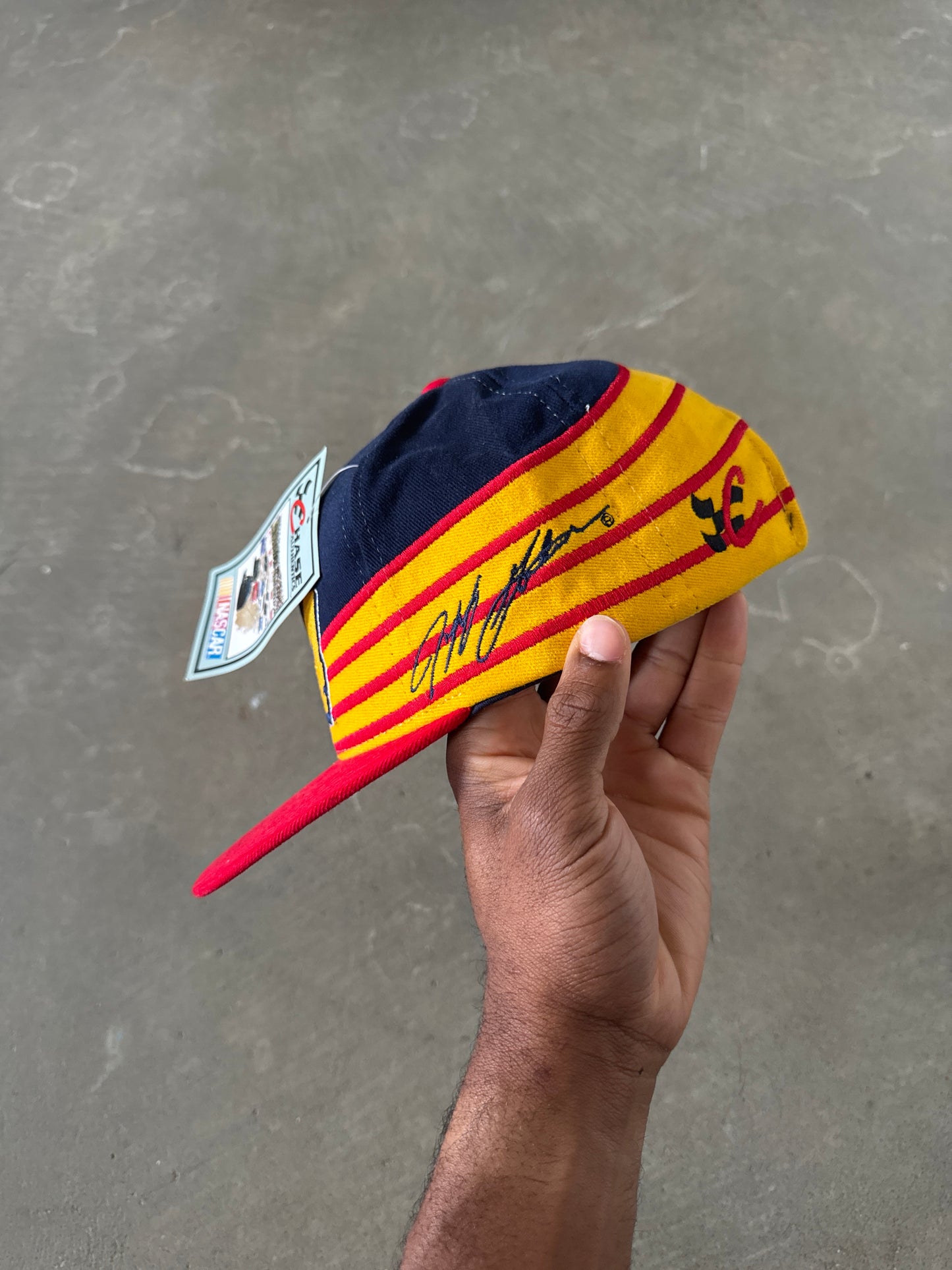Vintage 1996 Chase Authentic’s Jeff Gordon #24 Du Pont Snapback Hat
