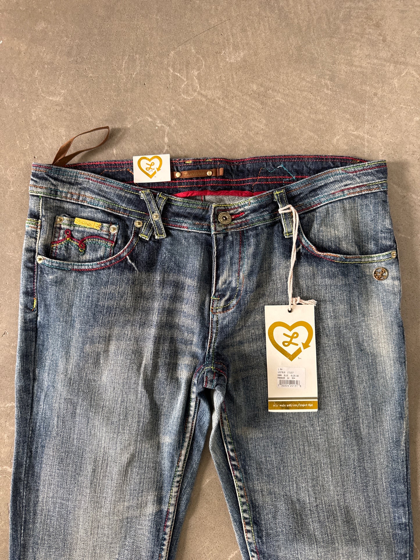 Vintage Y2K Women’s LRG Luxirie Sir Panta Shoots Firat Straight Denim Jeans
