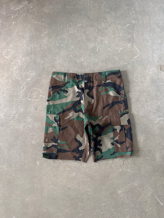 Urban Renewal Military Camo Cargo Shorts